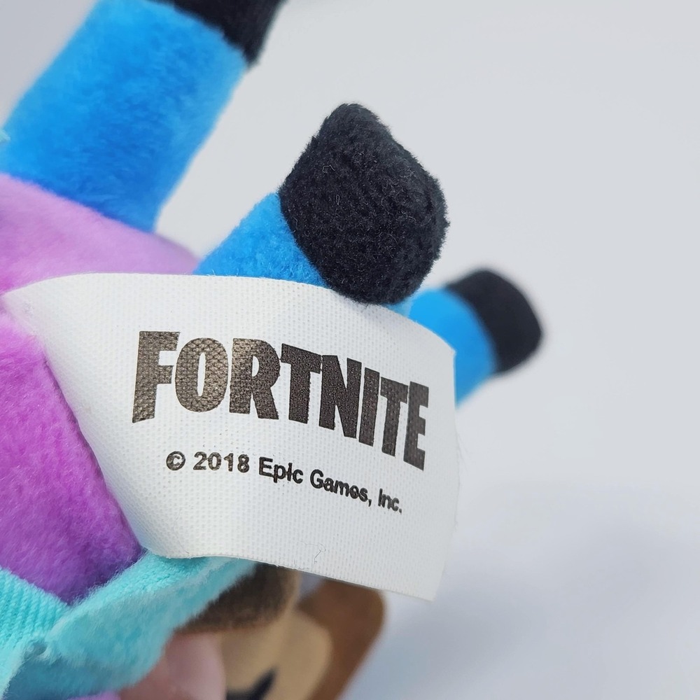 Russ Fortnite Loot Llama Plush Small Stuffed Toy Purple Blue Jazwares 2018 Cute - Picture 2 of 11